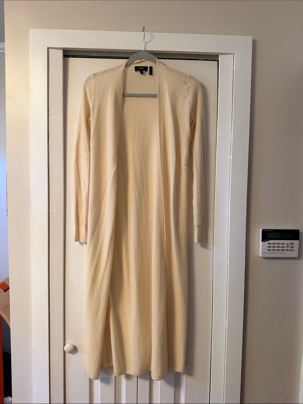 Theory 100% Cashmere Open-Front Knit cardigan